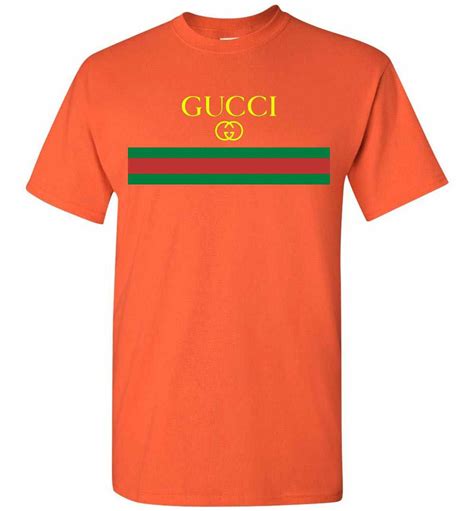 men orange gucci shirt|Gucci shirts for men price.